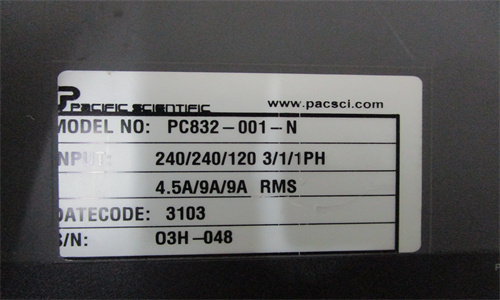 Pc832 Panel PC832-001-N PACIFIC SCIENTIFIC – 深圳长欣自动化设备有限公司